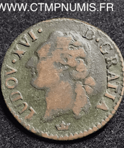 LOUIS XVI 1/2 SOL 1783 M TOULOUSE