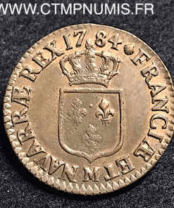 LOUIS XVI 1/2 SOL 1784 M TOULOUSE SUP