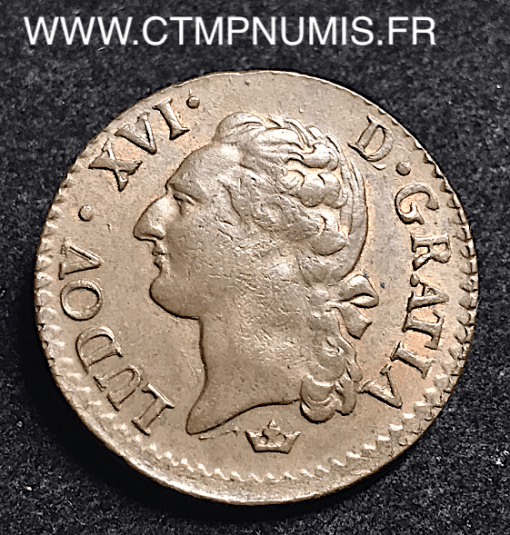 LOUIS XVI 1/2 SOL 1789 M TOULOUSE