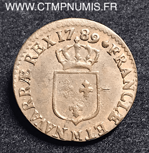 LOUIS XVI 1/2 SOL 1789 M TOULOUSE