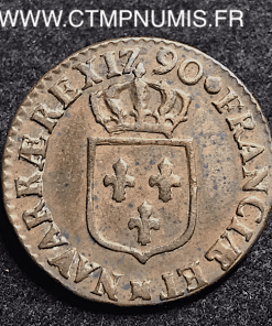 LOUIS XVI 1/2 SOL 1790 M TOULOUSE