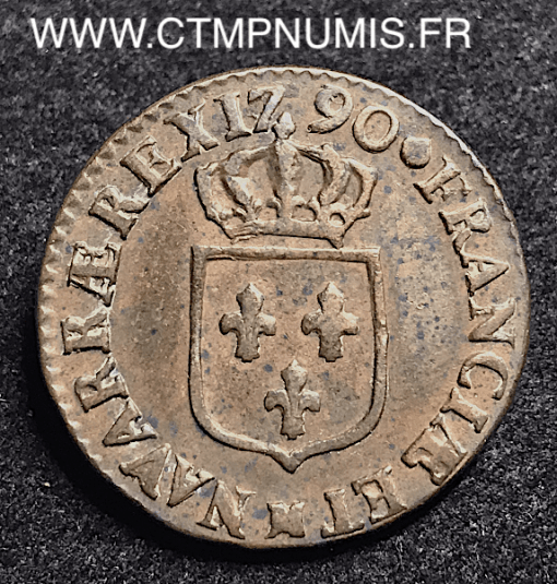 LOUIS XVI 1/2 SOL 1790 M TOULOUSE