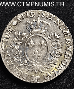 LOUIS XVI 1/10 ECU ARGENT  1779 M TOULOUSE