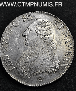 LOUIS XVI ECU ARGENT 1775 M TOULOUSE 