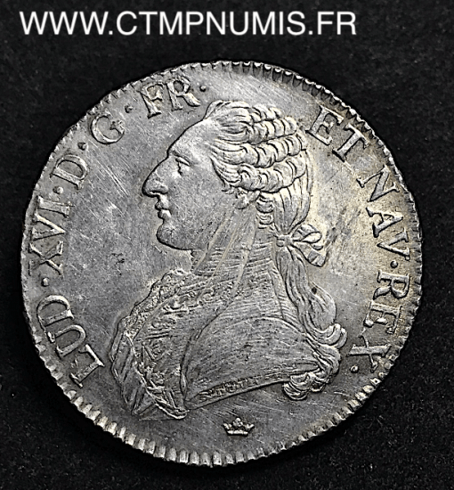 LOUIS XVI ECU ARGENT 1775 M TOULOUSE