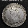 LOUIS XVI ECU ARGENT  1783 M TOULOUSE