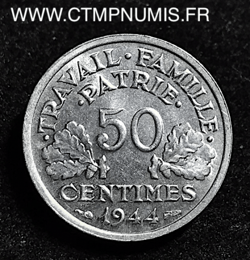 50 CENTIMES BAZOR 1944 C CASTELSARRAZIN SUP