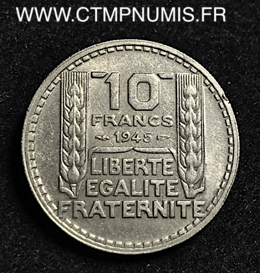 10 FRANCS TURIN 1945 RAMEAUX COURTS
