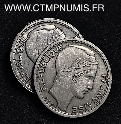 10 FRANCS TURIN 1945 RAMEAUX COURTS