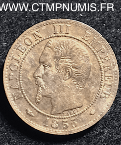 1 CENTIME NAPOLEON III 1855 MA MARSEILLE