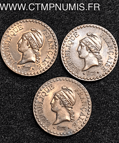 UN CENTIME DUPRE II° REPUBLIQUE 1848,49,51 