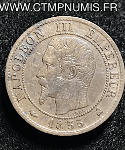 1 CENTIME NAPOLEON III TETE NUE 1857 BORDEAUX