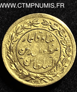 IRAN 1/2 TOMAN OR 1318 1,30 gr