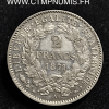 2 FRANCS ARGENT CERES 1871 A PARIS TTB+