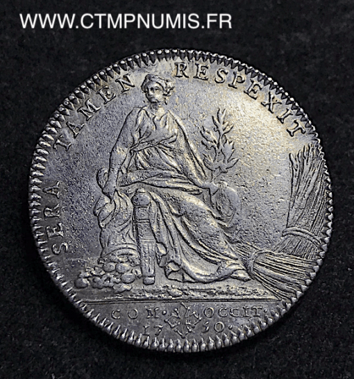 JETON ARGENT LANGUEDOC LOUIS XV 1750