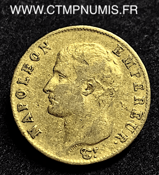 20 FRANCS OR NAPOLEON I° 1806 I LIMOGES