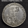 SAXE 2/3 TALER JEAN GEORGES 1676 DRESDE
