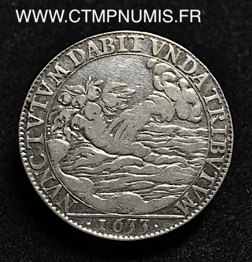 JETON  LOUIS XIII R/ MAIN 1633 CORNE ABONDANCE