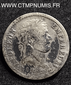 DEMI FRANC ARGENT NAPOLEON I° 1808 W LILLE