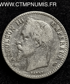 50 CENTIMES NAPOLEON III 1866 STRASBOURG