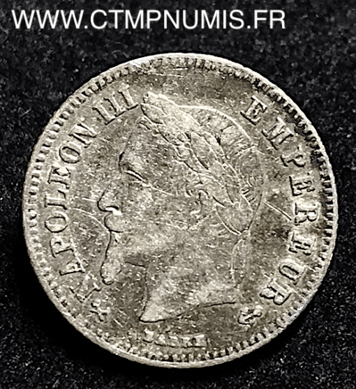 20 CENTIMES  NAPOLEON III 1864 K BORDEAUX