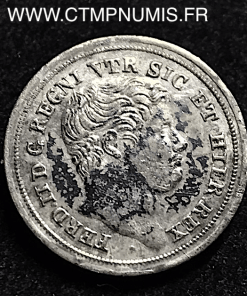 ITALIE DEUX SICILE 5 GRANA ARGENT 1836 NAPLES 