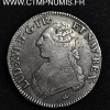 LOUIS XVI ECU ARGENT  1785 M TOULOUSE