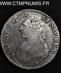 LOUIS XVI ECU ARGENT 1785 M TOULOUSE