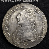 LOUIS XVI ECU ARGENT 1789 M TOULOUSE