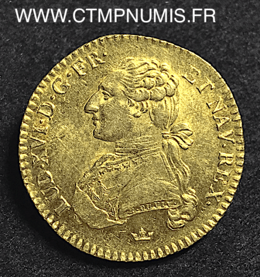 LOUIS XVI DOUBLE LOUIS D' OR 1777 M TOULOUSE