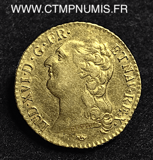 LOUIS XVI LOUIS D'OR  1789 M TOULOUSE