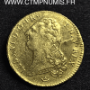 DOUBLE LOUIS D'OR BUSTE NU 1791 M TOULOUSE