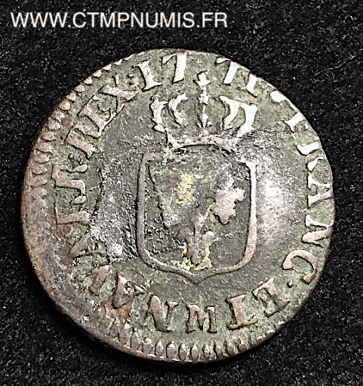 LOUIS XV LIARD VIEILLE TETE 1771 M TOULOUSE