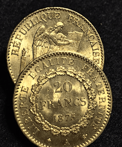 20 FRANCS OR GENIE III° REPUBLIQUE 1875 A PARIS