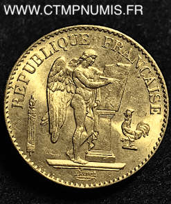 20 FRANCS OR GENIE III° REPUBLIQUE 1879 A PARIS