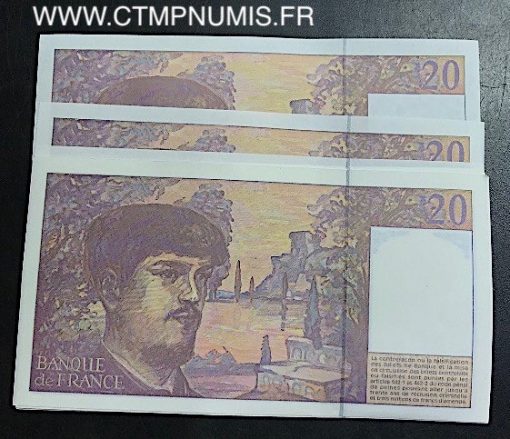 20 FRANCS DEBUSSY TYPE 1980 MODIFIE 1995 NEUF