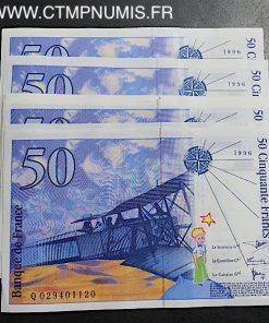  50 FRANCS SAINT EXUPERY TYPE 1992 1996 NEUF