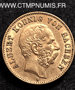 ALLEMAGNE SAXE 20 MARK OR 1894 E