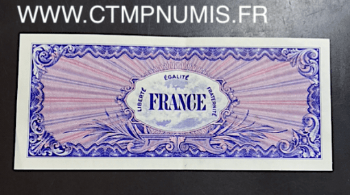 BILLET 1000 FRANCS VERSO FRANCE 1945 SANS SERIE