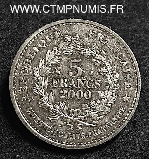 5 FRANCS STATERE DES PARISII 2000 SPL