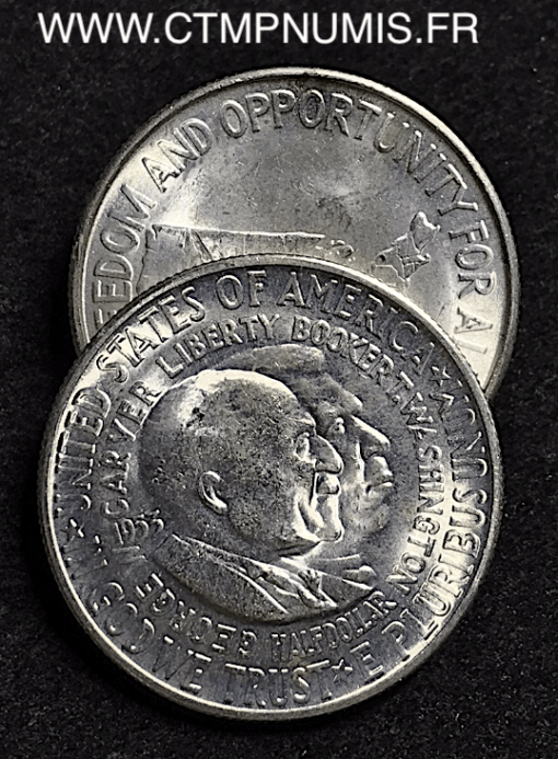 USA 1/2 DOLLAR ARGENT CARVER WASHINGTON 1953 S