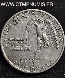 1/2 DOLLAR ARGENT MEMORIAL STONE MOUTAIN 1925