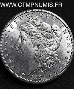 USA 1 DOLLAR MORGAN 1881 S SAN FRANCISCO SPL