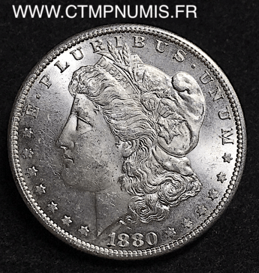 USA 1 DOLLAR MORGAN 1880 S SAN FRANCISCO SPL