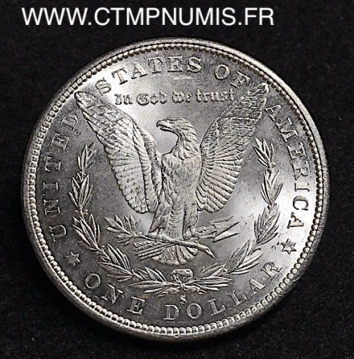 USA 1 DOLLAR MORGAN 1880 S SAN FRANCISCO SPL