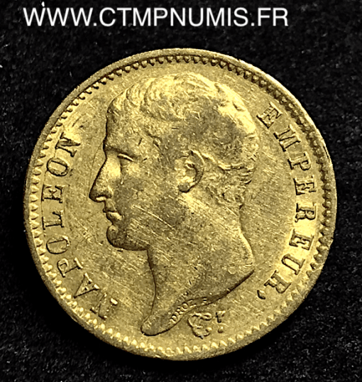 20 FRANCS OR NAPOLEON  REPUBLIQUE 1807 A PARIS