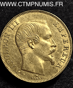 50 FRANCS OR NAPOLEON III 1858 BB STRASBOURG