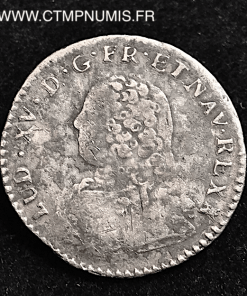 LOUIS XV 1/10 ECU ARGENT 1726 M TOULOUSE