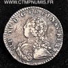 LOUIS XV 1/10 ECU ARGENT 1740 M TOULOUSE