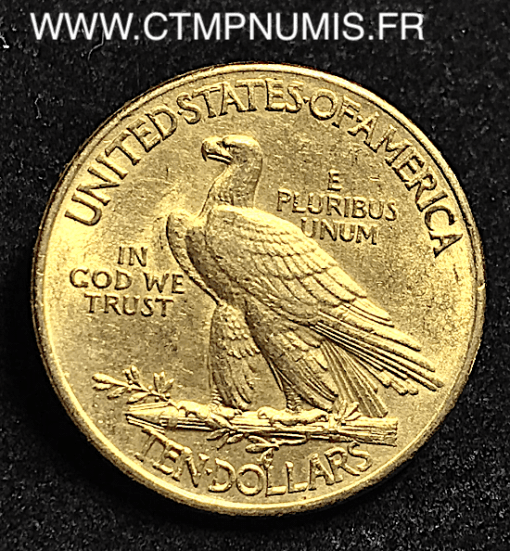 USA 10 DOLLAR OR EAGLES TETE D'INDIEN 1911